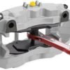 Brake Caliper Press Tool Car Ratcheting Brake Caliper Piston Spreader Press Tool with 2 pcs Steel Plates Red