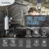 Fuel Injector Cleaner Tool Kit 1000ML 150PSI DisassemblyFree Fuel Injection System Cleaner Pressure Adjustment Fuel Injector Cleaning Machine with 20PC Adapter for Gasoline Car ThrottleIntake System