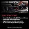 Schumacher Electric Battery Charger and Maintainer SC1355 3in1 Fully Automatic 1.5 Amps 6 Volt and 12 Volt for Motorcycle Power Sport Car and Marine Batteries